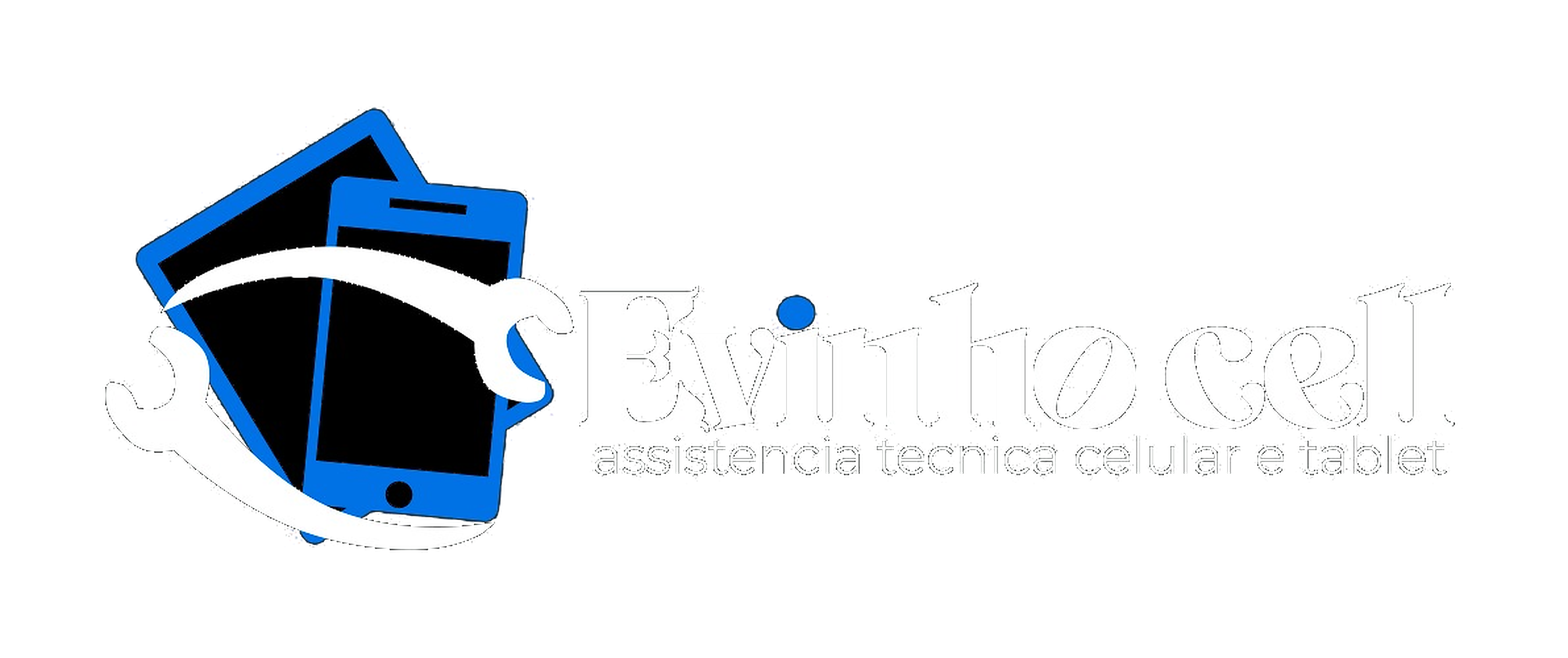 Logo da Evinho Cell, assistência técnica de celular e tablet em Recife